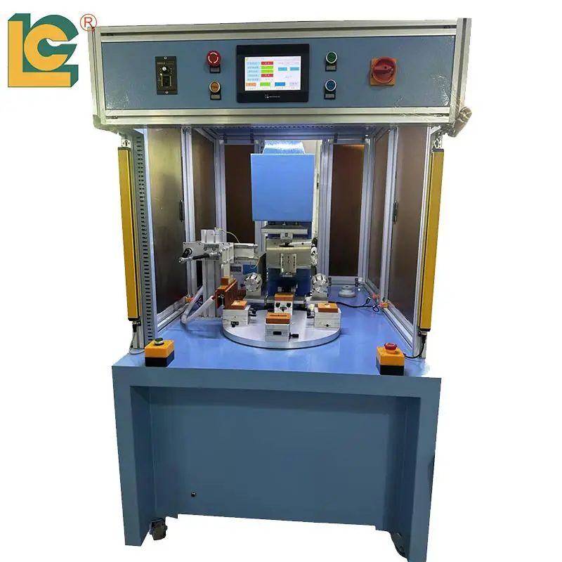 Customized Spectacle Case Mouse Rotary Tampografia Pad Printing Machine for Golf Ball With Servo Motor
