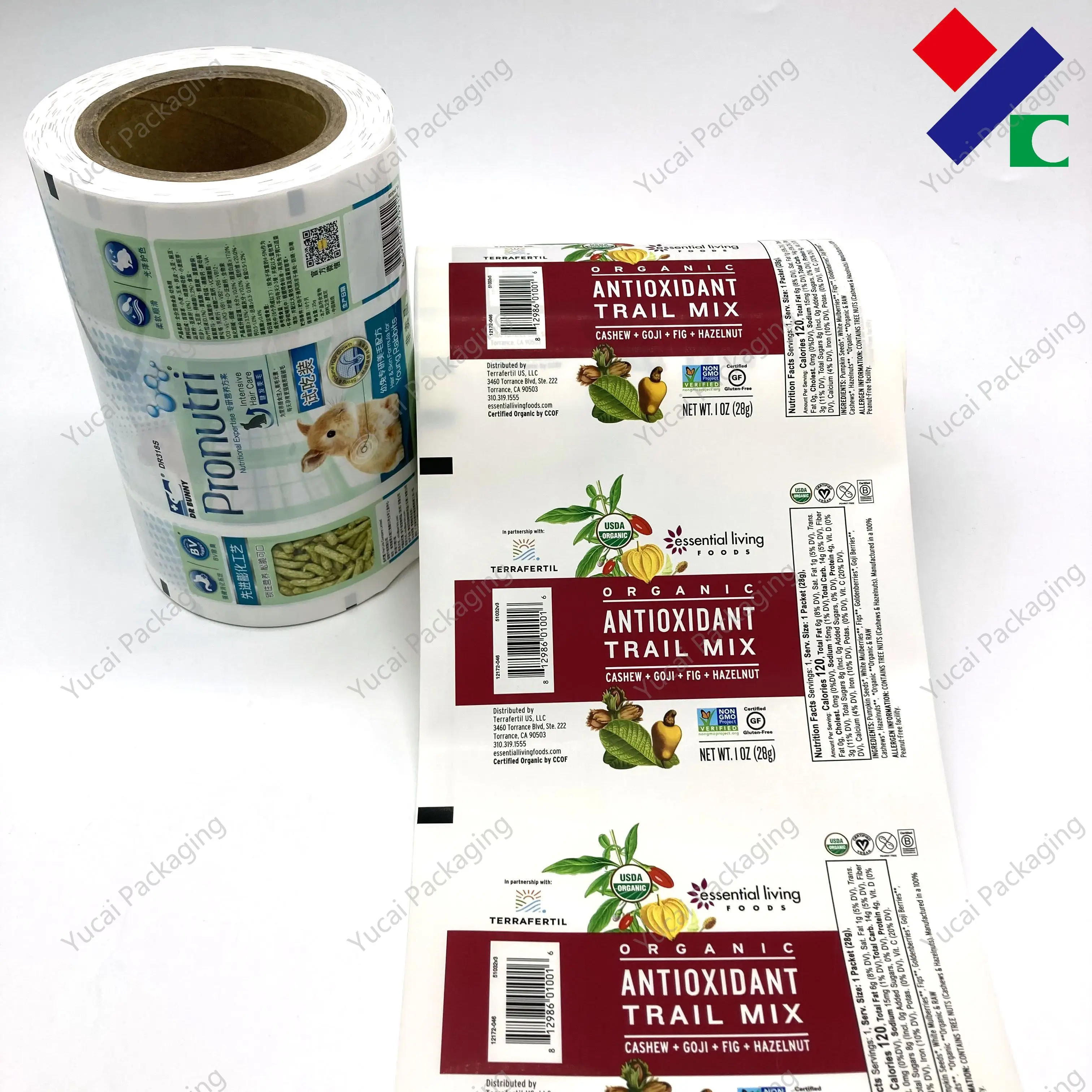 Hot bopp in paper roll film, matt lamination film, cosmo pet thermal lamination film