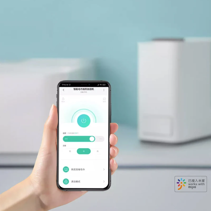 Xiaomi пять умный нагреватель полотенец с Тепловая коробка 5S быстрый нагрев одноразовая полотенца закрученным кружевом в солнечном нагревателе для лица спа-салон красоты работать Mijia