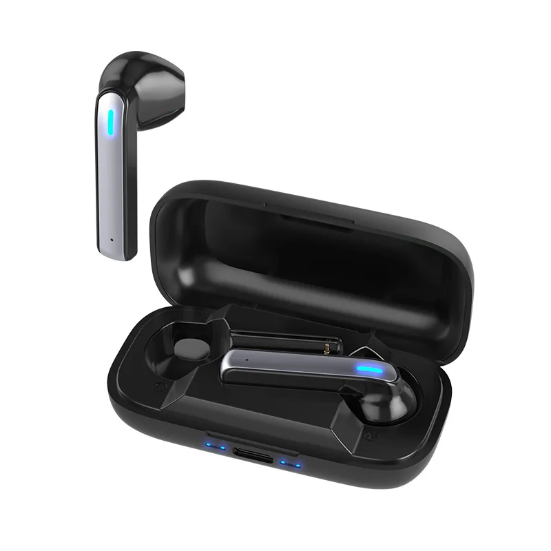 2024 Hot Sale BQ-02 Blue tooth Wireless Headphones Sports Waterproof Earphones Touch Control BQ-02 Wireless Headsets Earbuds