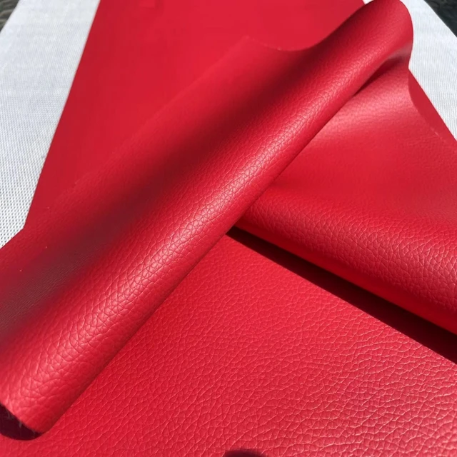 2022 new leather fabric synthetic pvc faux leather rolls