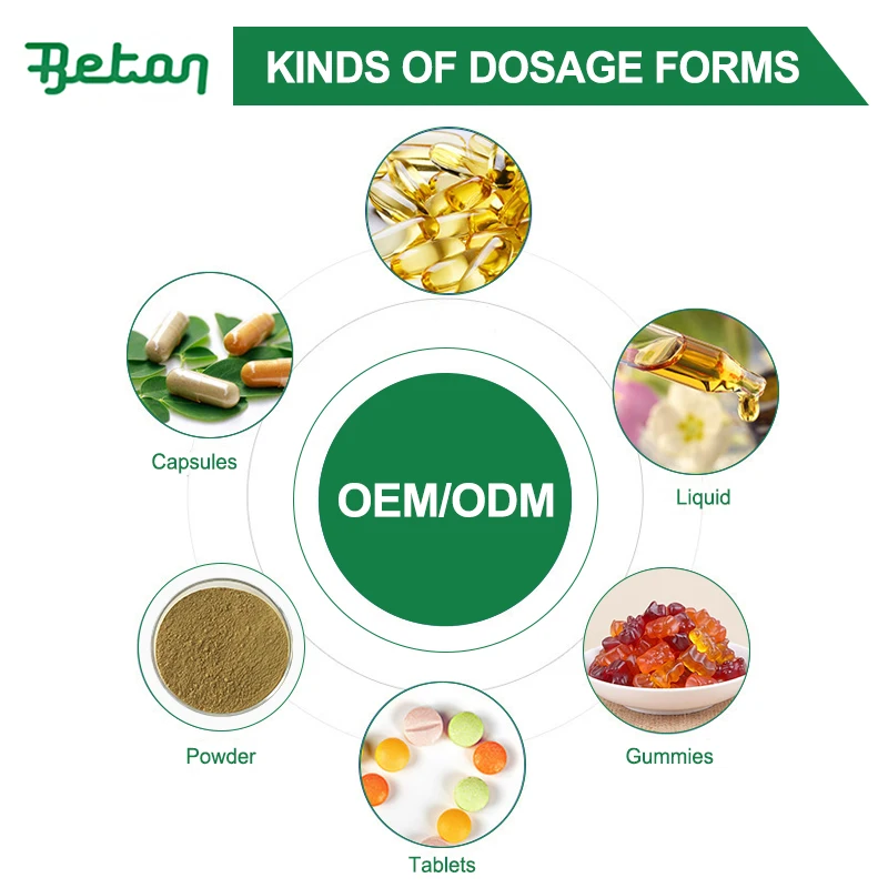 Polysaccharide 30% 50% Oyster Mushroom Extract Powder Polysaccharides Capsules Supplement