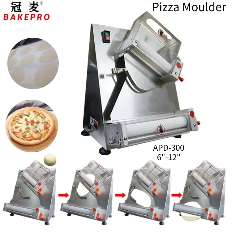 Bakery Pizza Dough Forming Machine Toast And Baguette Baking Equipment Dough Press Machine Pizza Dough Press Machine