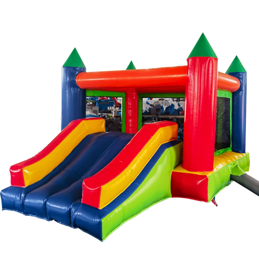 3mx4m Inflatable Jumper Bounce House Teenagers School Party Jumping Inflatable Castle with Slide