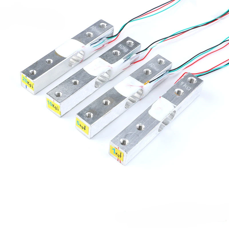 Load Cell Weight Sensor 1KG 5KG 10KG 20KG HX711 Module Electronic Scale Aluminum Alloy Weighing Pressure Sensor