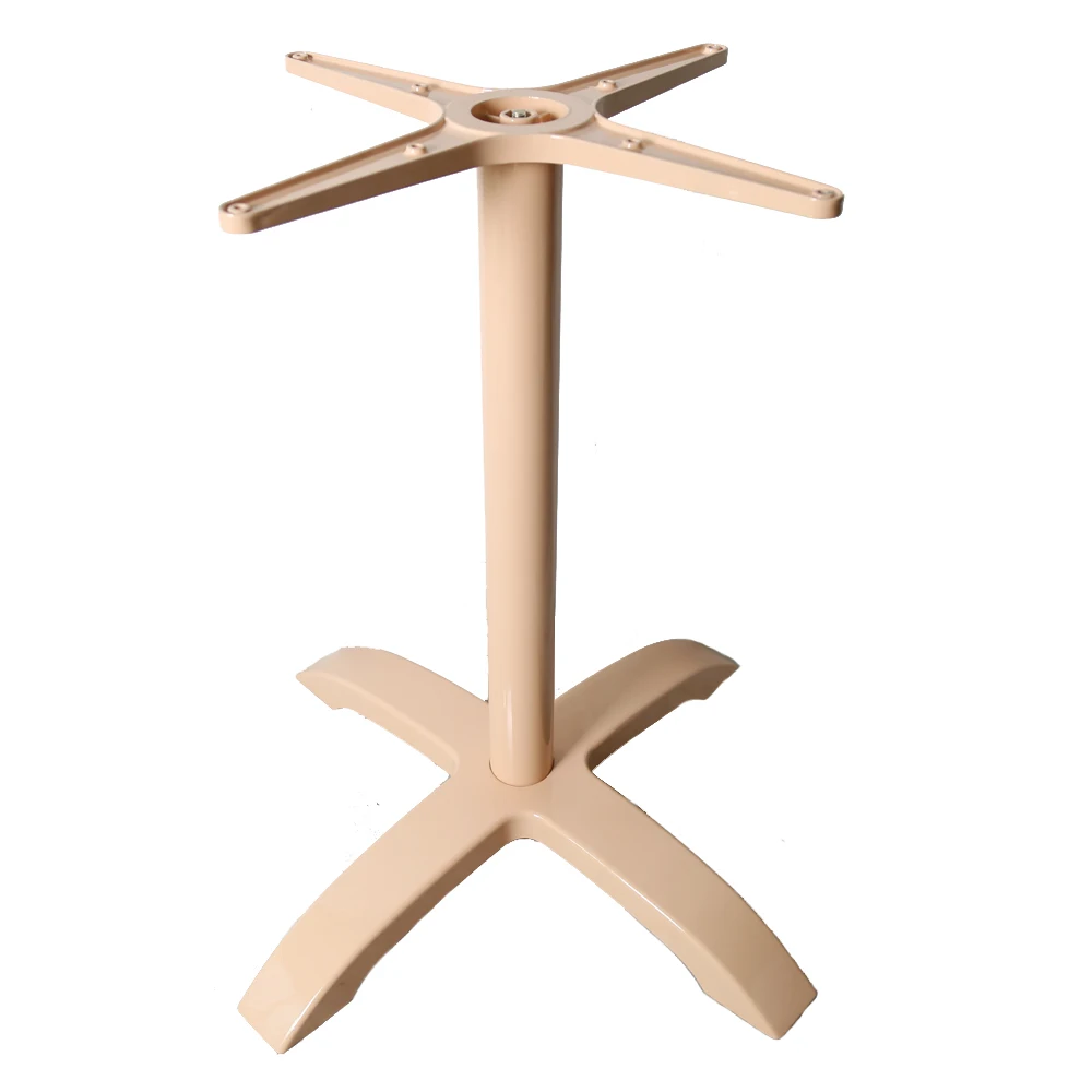 Chuangdi Aluminum table base large fold leg can add iron weight for outdoor usage