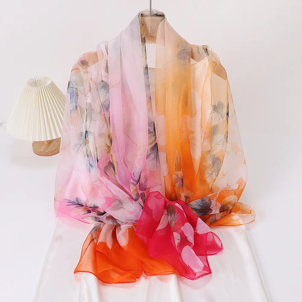 Low Moq Super Soft Eco Friendly Custom Print 100% Natural Bamboo Scarf Shawl foulards ethnic scarves & shawls foulard en coton