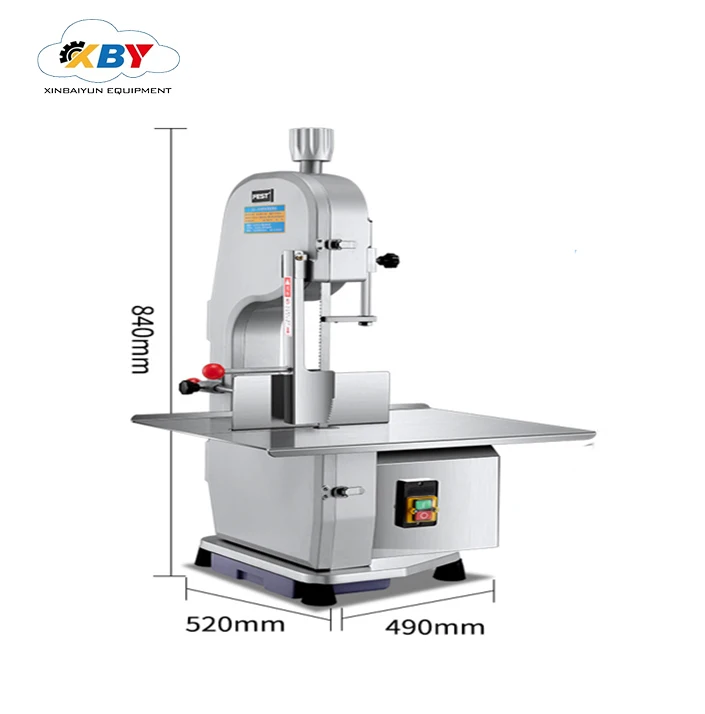 Automatic Bone cutting machine frozen meat sawing use for pig cow chicken fish meat and bone cutting equipment
