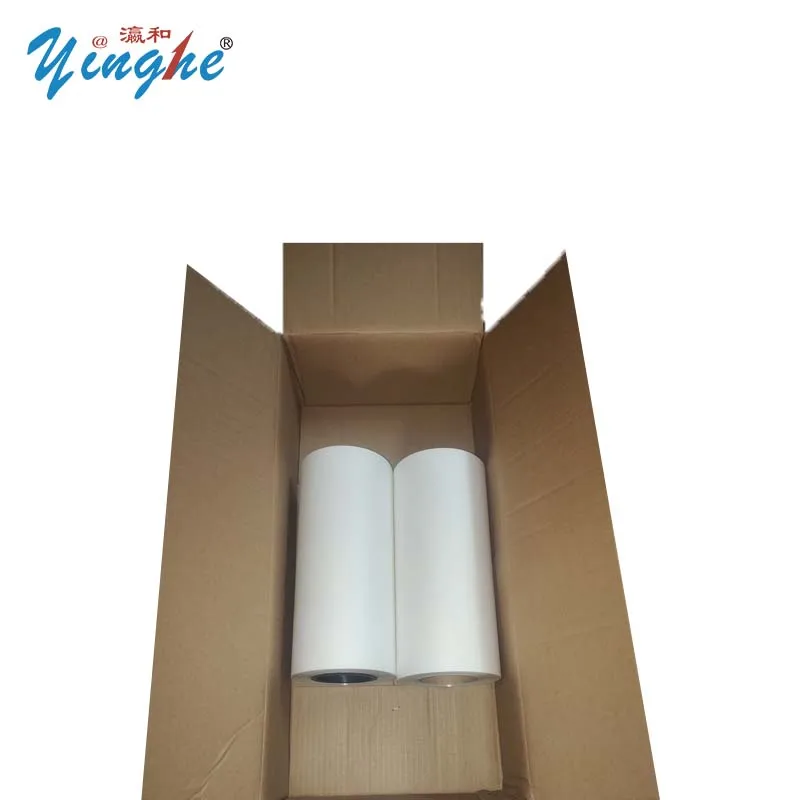 Yinghe Factory price Excellent color 60CM*100M 30CM*100M Inkjet Printers PET DTF Film Roll  DTF Paper