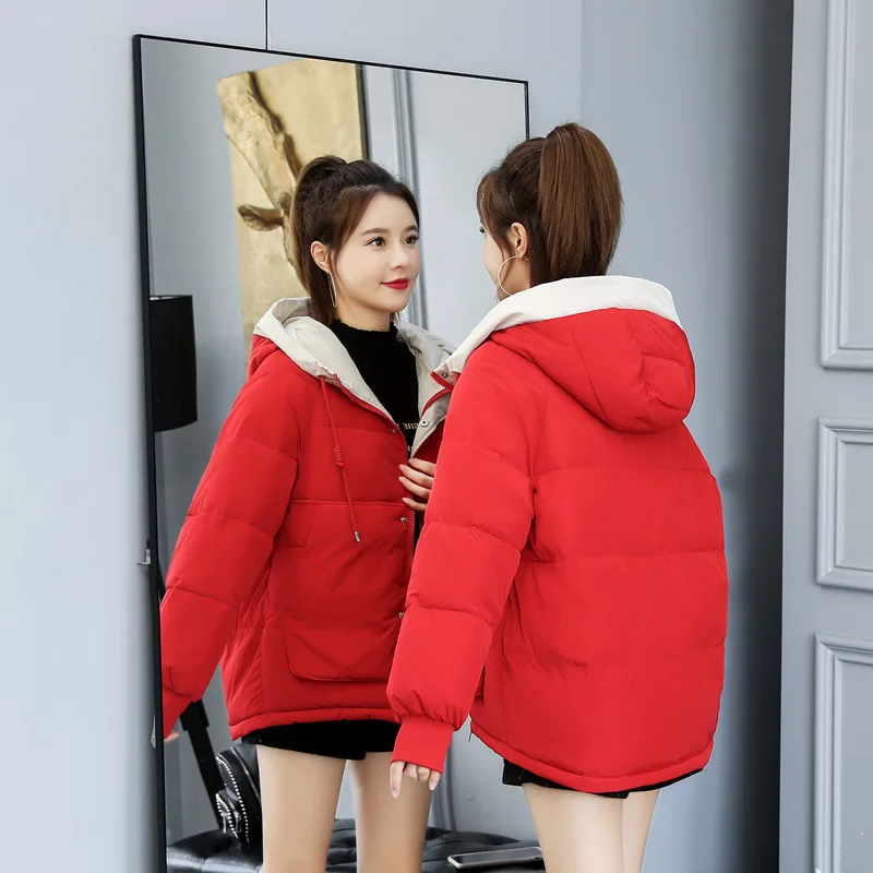 Short Winter 2025 New Korean Edition Student Bread Coat Cotton Coat