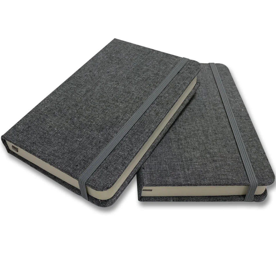 FOCUS 2024 New Binding Notebook Custom Logo Promotional Gift Notepad Stationary Supply Custom Printing Notebook with Pen holder