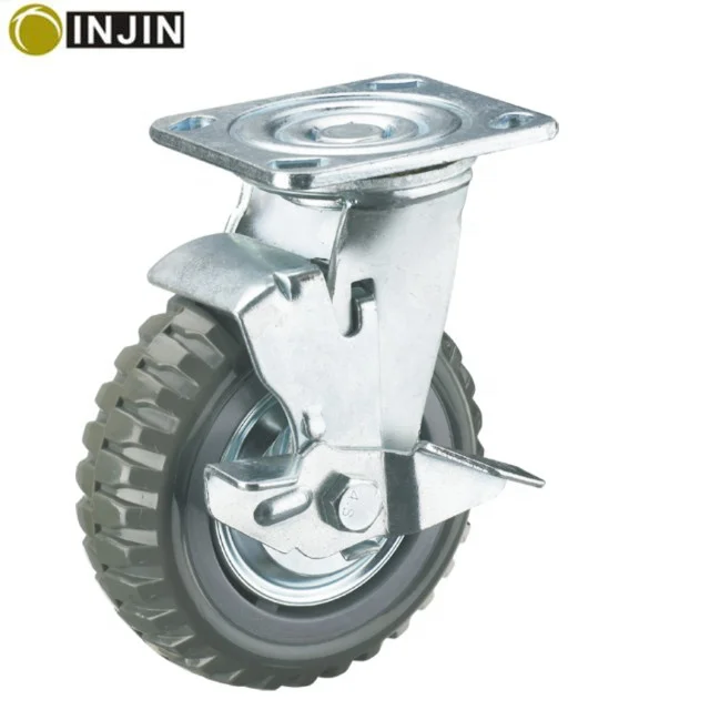 
5 inch heavy duty PU caster wheel 