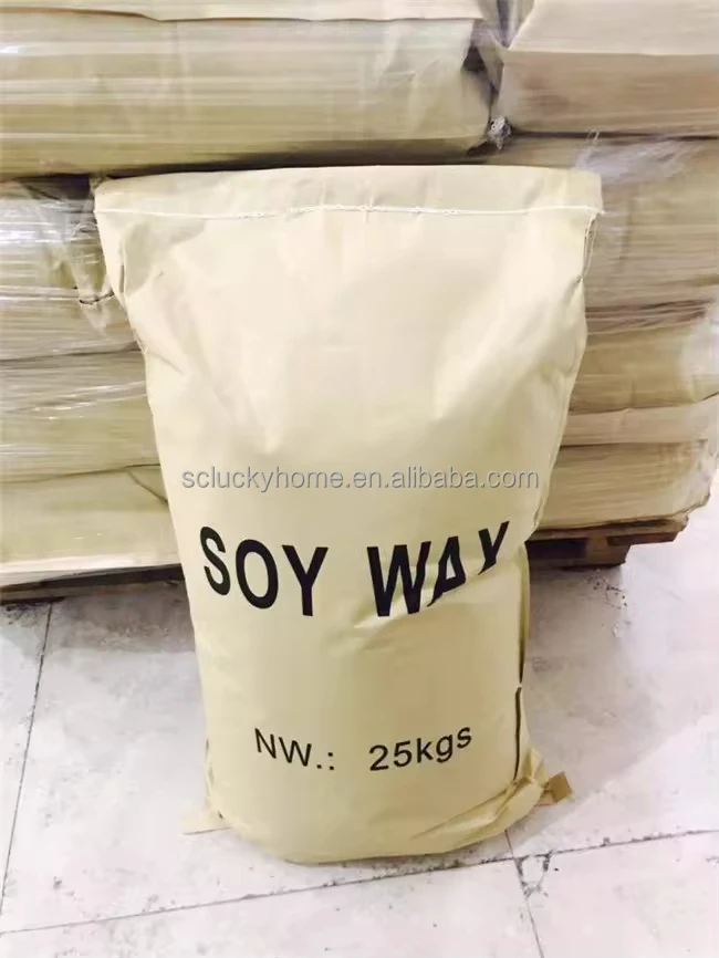 Bag Natural Soybean oil WAX Factory, Bulk Organic Soy wax flake for Scented candle making | low melting point & eco-friendly