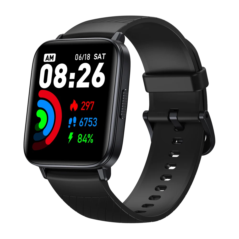 1.69Inch 240*280 Zeblaze Swim Smart Watch 300Mah Large Battery 4-Satellite/3-Mode GPS Multi-Language Message Reminder Smartwatch