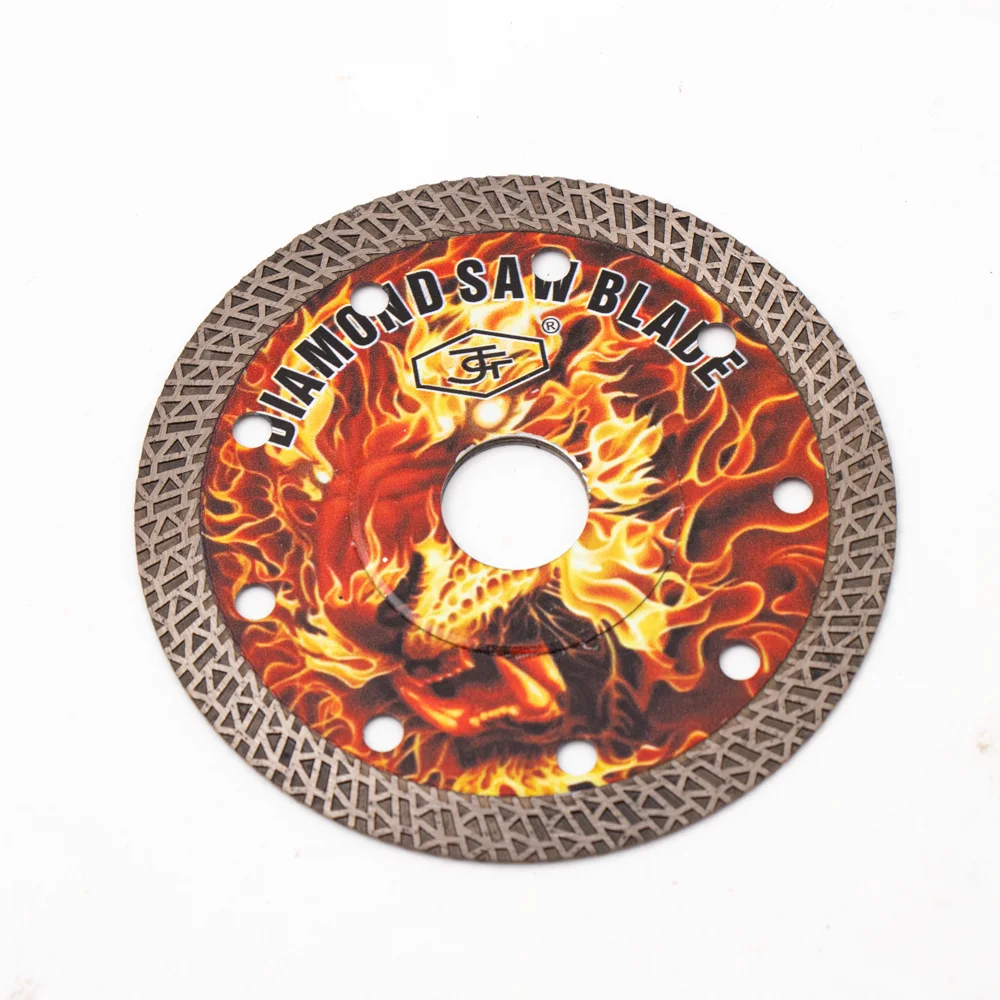 Factory supply diamond hot pressed K Turbo super thin saw blade for tile concrete cutting