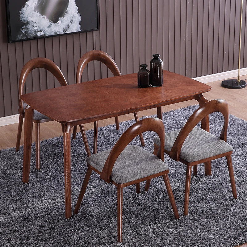 Wholesale Japanese Nordic Simple Modern Style Wooden Dining Chair For Restaurant Cafe Shop