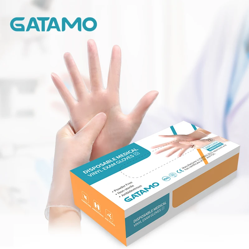 
Vinyl Gloves Powder Free Vinyl Gloves Transparent wholesale custom vinyl glove 