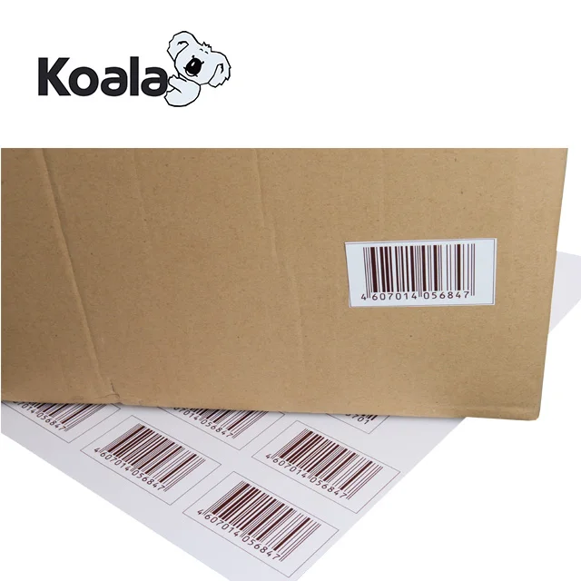 koala Factory 100um Inkjet glossy PP vinyl self- Adhesive sticker label