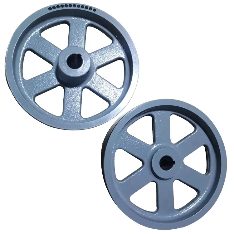 iron casting cast iron HT200 material big pulley powder coat finish