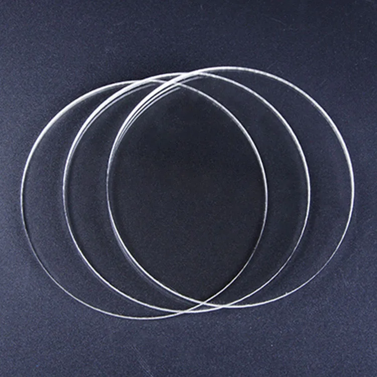 Custom Laser Cutting Shaped Clear Acrylic Mirror Decorations Christmas Tree Hanging Ornaments