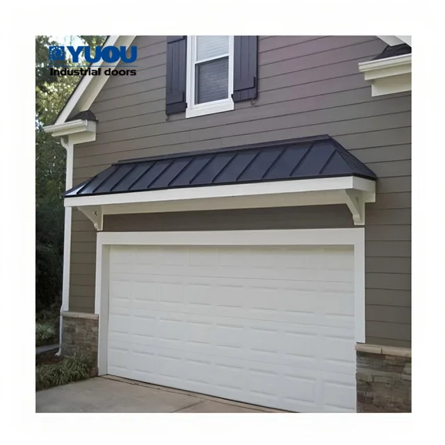wholesale custom contemporary villa steel sectional garage door
