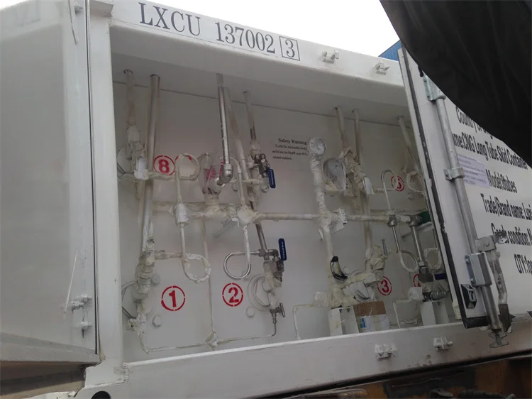 Stable Quality 40Ft Cng Gas Container Premium Tube Bundle Container