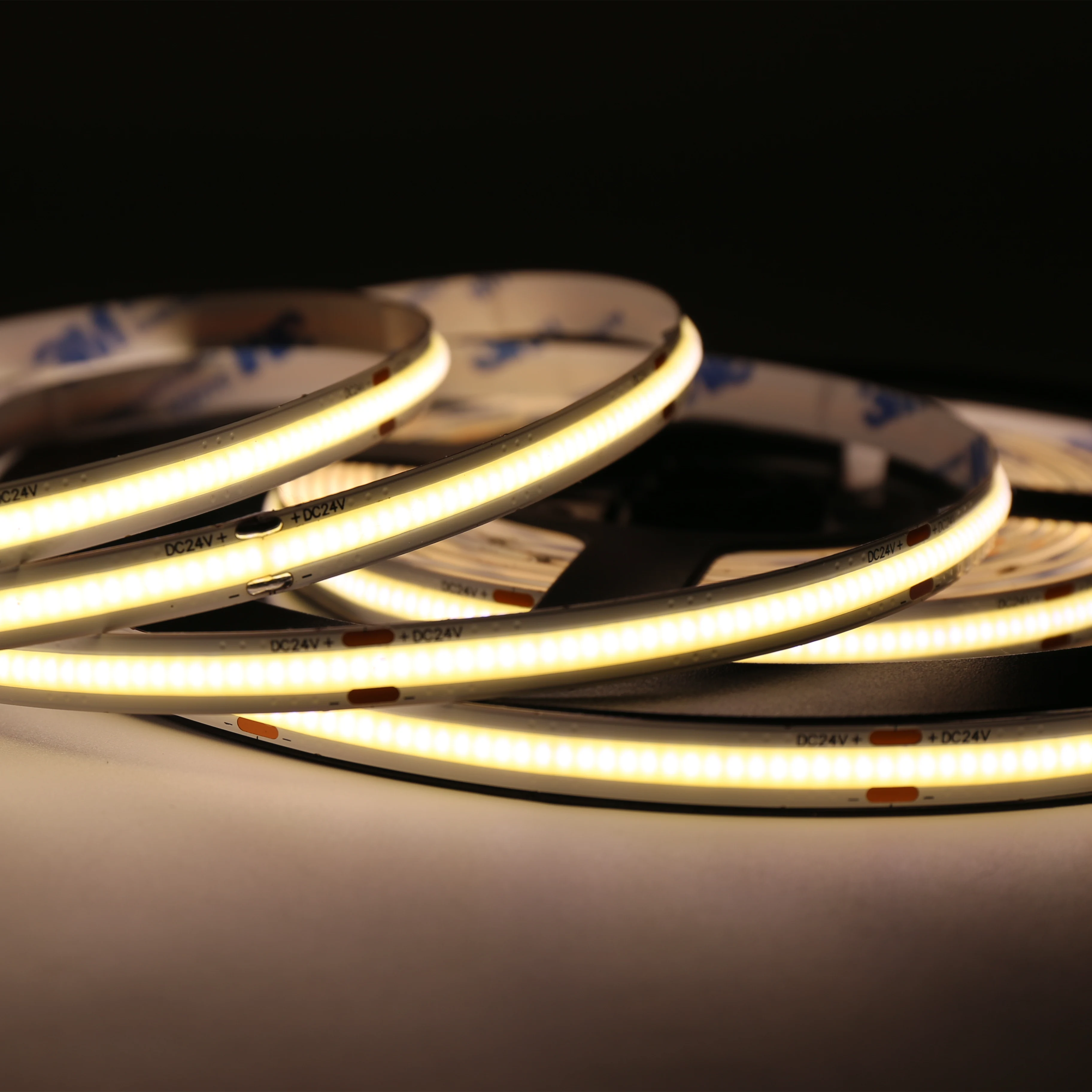 Customized COB LED Light Strip 9W White Lighting Color DC 12V 24V LED Chip Lamp DIY