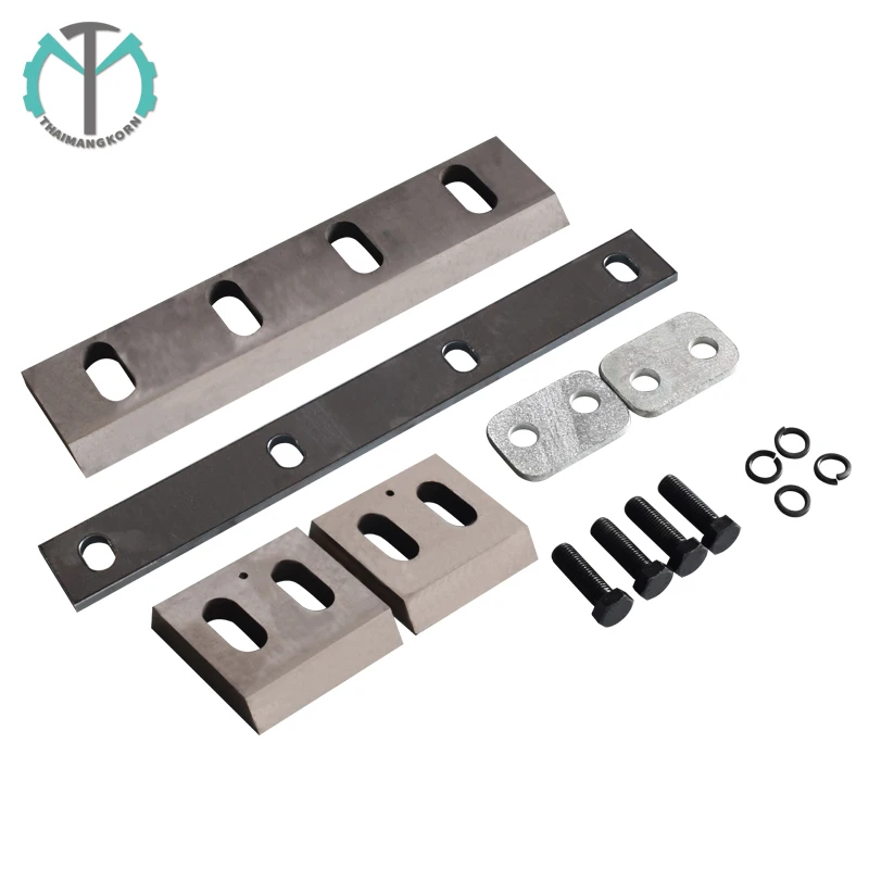 Oem Size Custom Pet Bottle Plastic Industrial Crusher Blade Assembly Plastic Shredder Machinery Parts