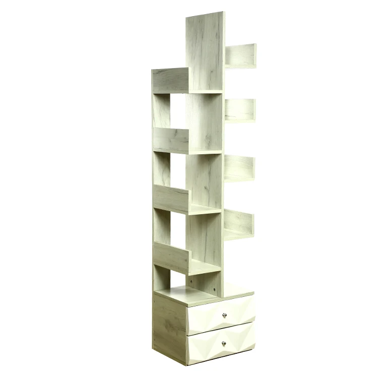 
Modern Wood Furniture decorative wooden library bookshelf 