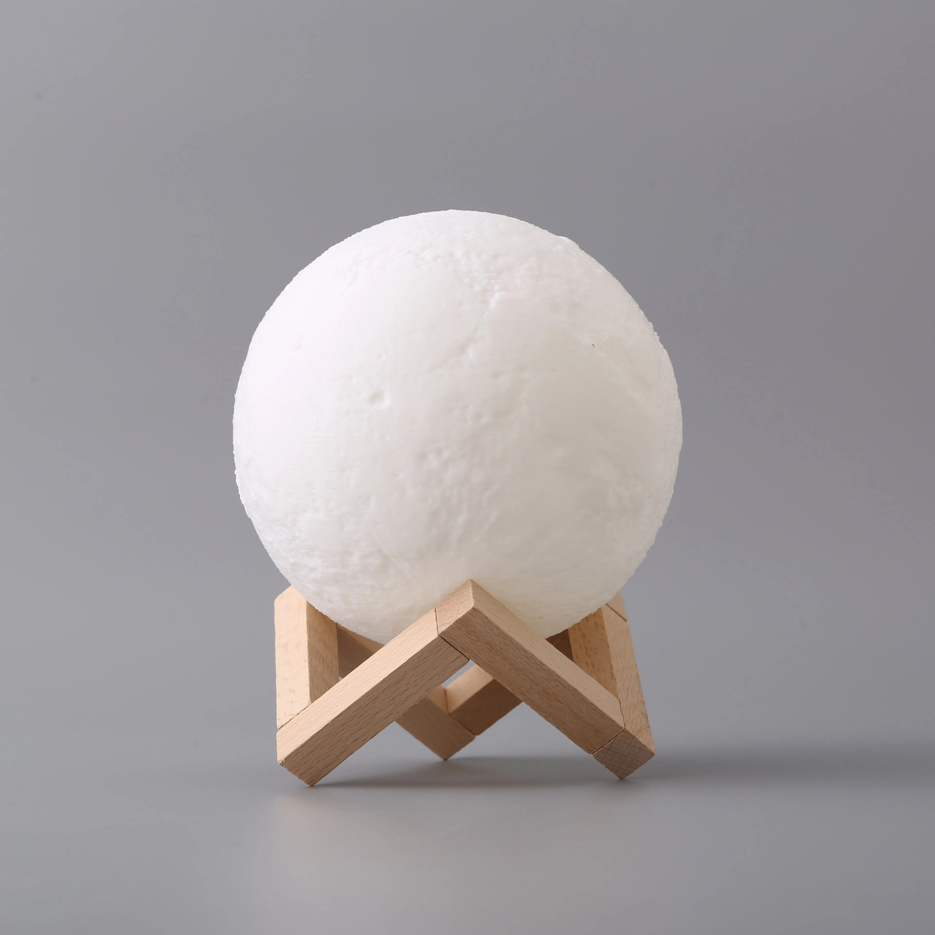 wholesale hot selling latest sleep trainer Moon Lamp 15cm 3D Full Moon Night Light Modern LED moon lamp