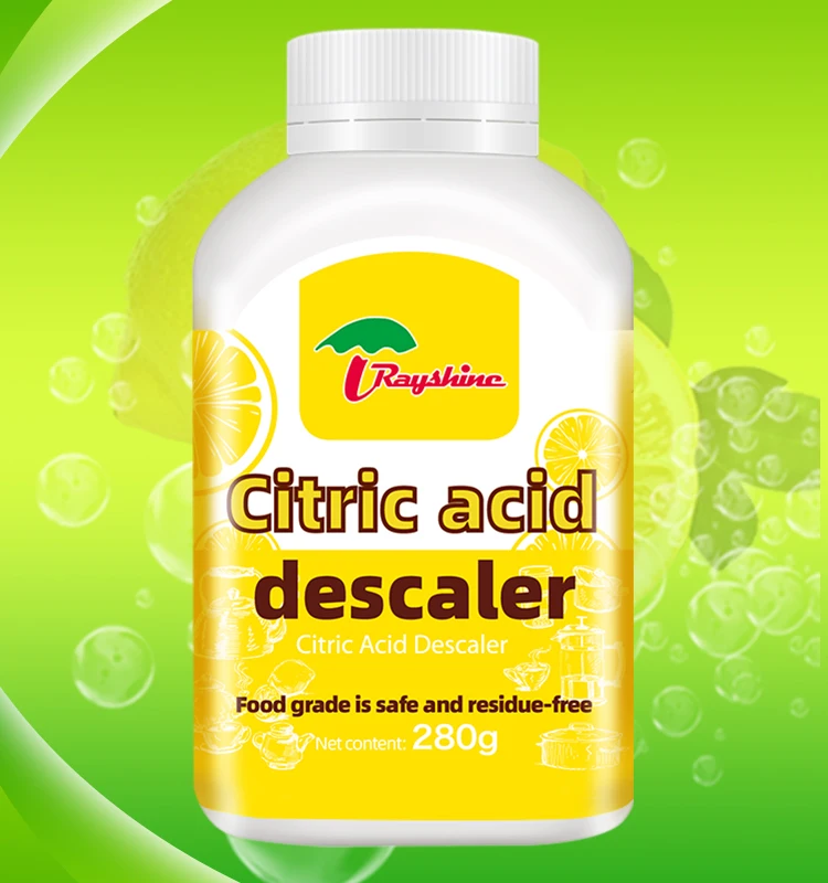 Environmental friendly/ eco-friendly Citric acid descaler for removal the scale 280 G