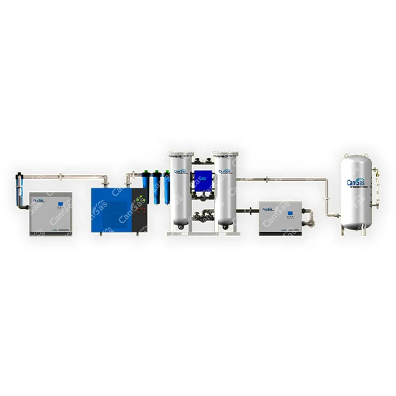 VPSA 50m3 energy-saving Oxygen Generator onsite solution for GLASS PRODUCTION with low price  warranty ISO/CE Certificated