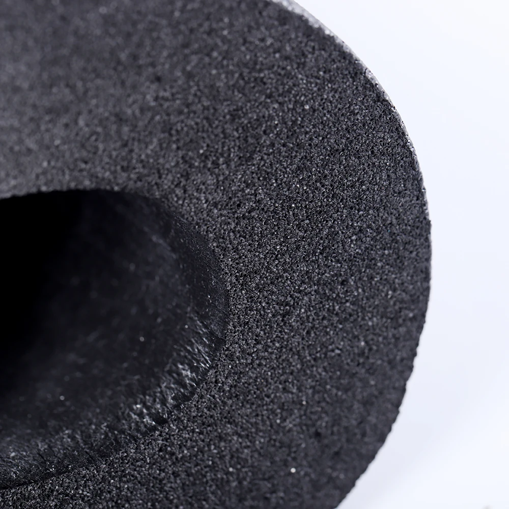 factory price nbr/pvc heat insulation waterproof pipe insulation black rubber foam tube