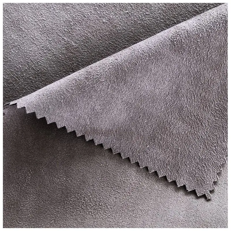 new soft and thick Suede fur fabric wholesale polyester spandex brushed knitted suede fabric velvet fabric for clothing