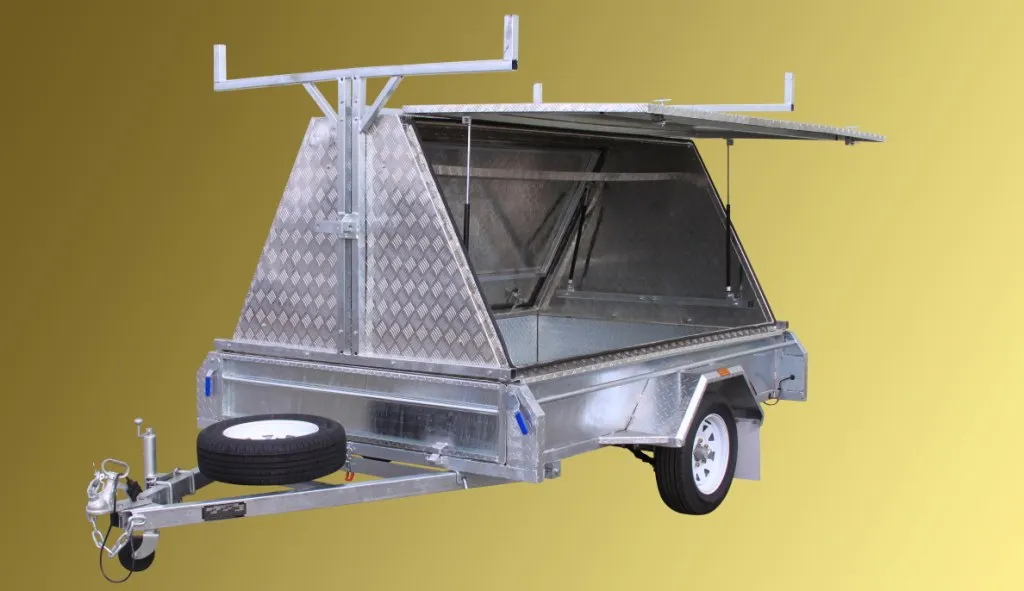 Australia Market  8x5   galvanized box /farm Trailer