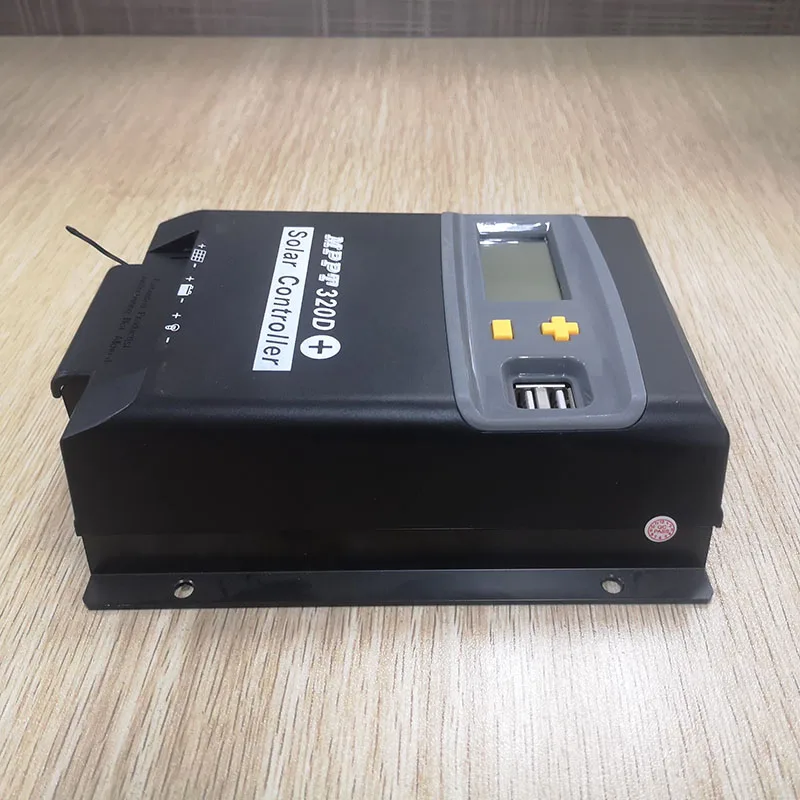 Слежением за максимальной точкой мощности 20A USB с поддержкой Wi-Fi 12/24V зарядное устройство на солнечных батареях контроллер RS485 BT со слежением блок управления установкой солнечной батарее