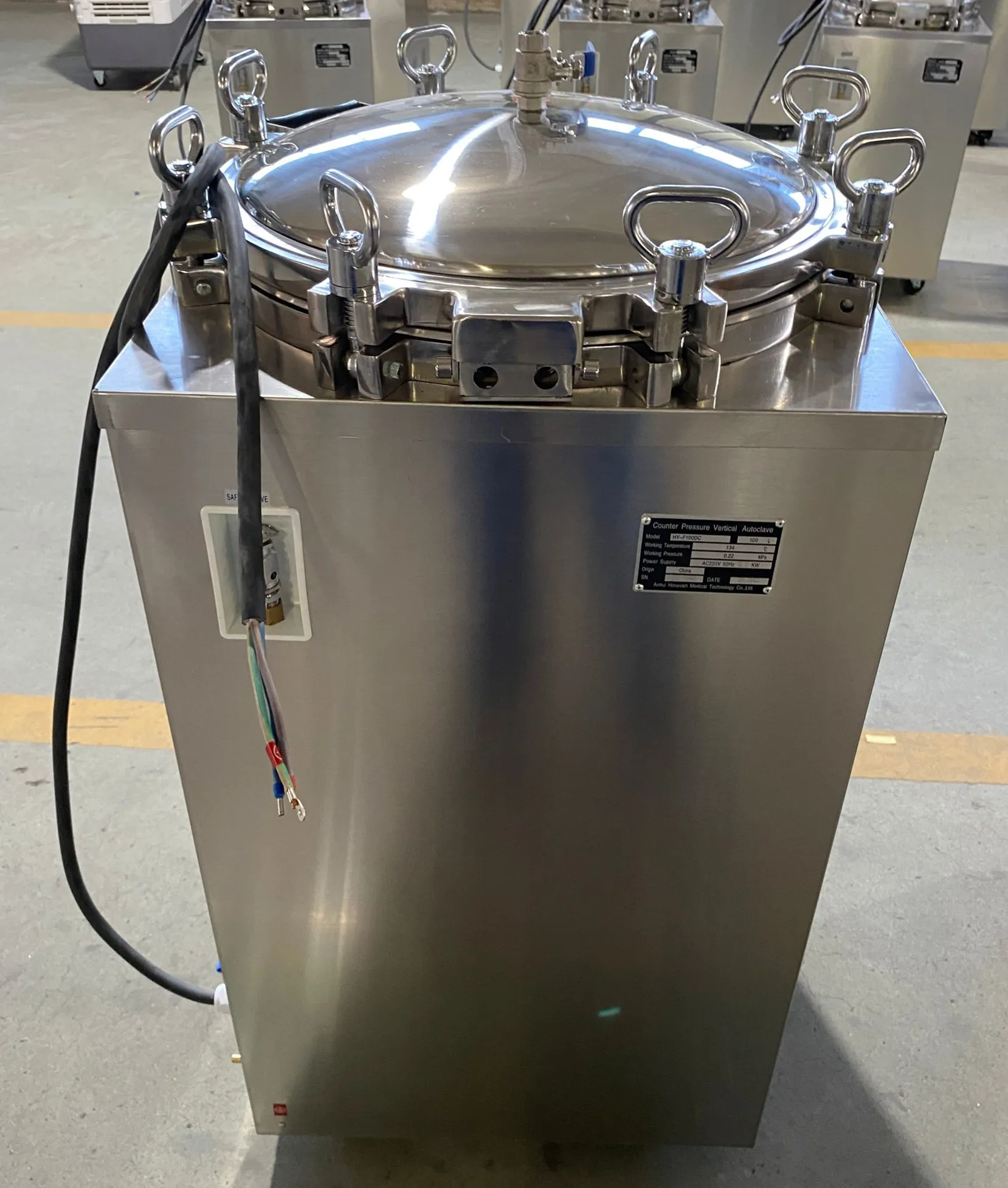 Небольшой Пищевой Стерилизатор Высокого Давления Паровой Автоклав для консервирования пищевых продуктов