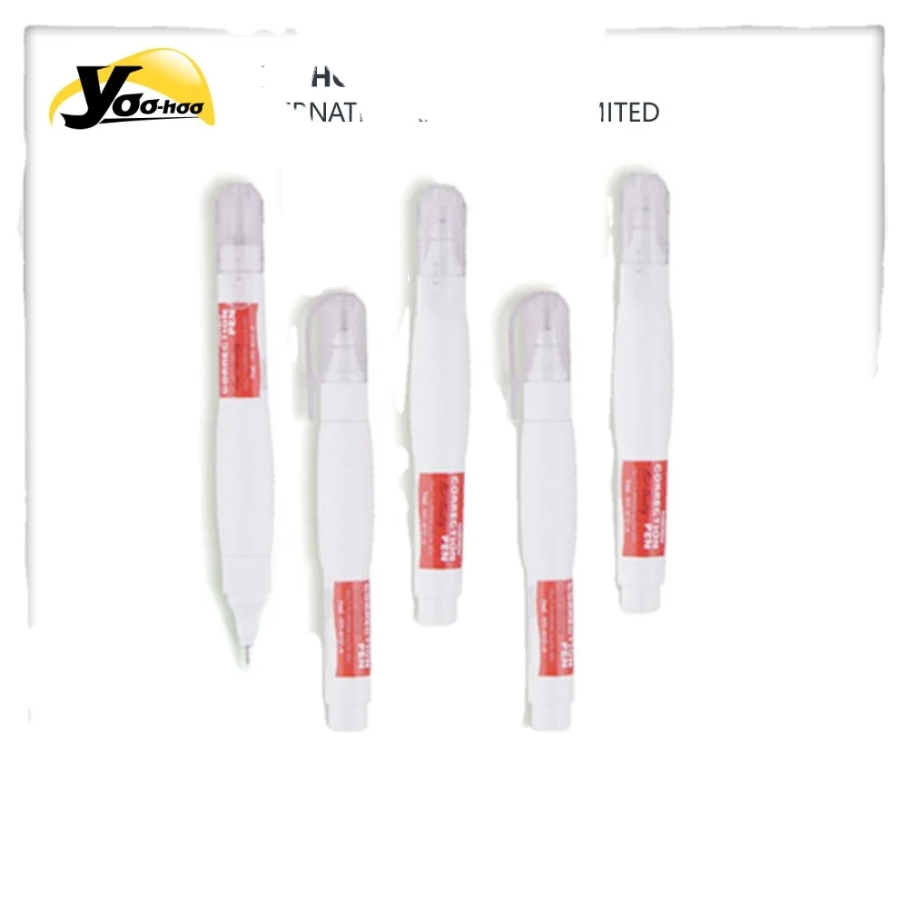 Correctional Facility Correction Fluid Pen Liquid Correction with Pen Shape Fluid