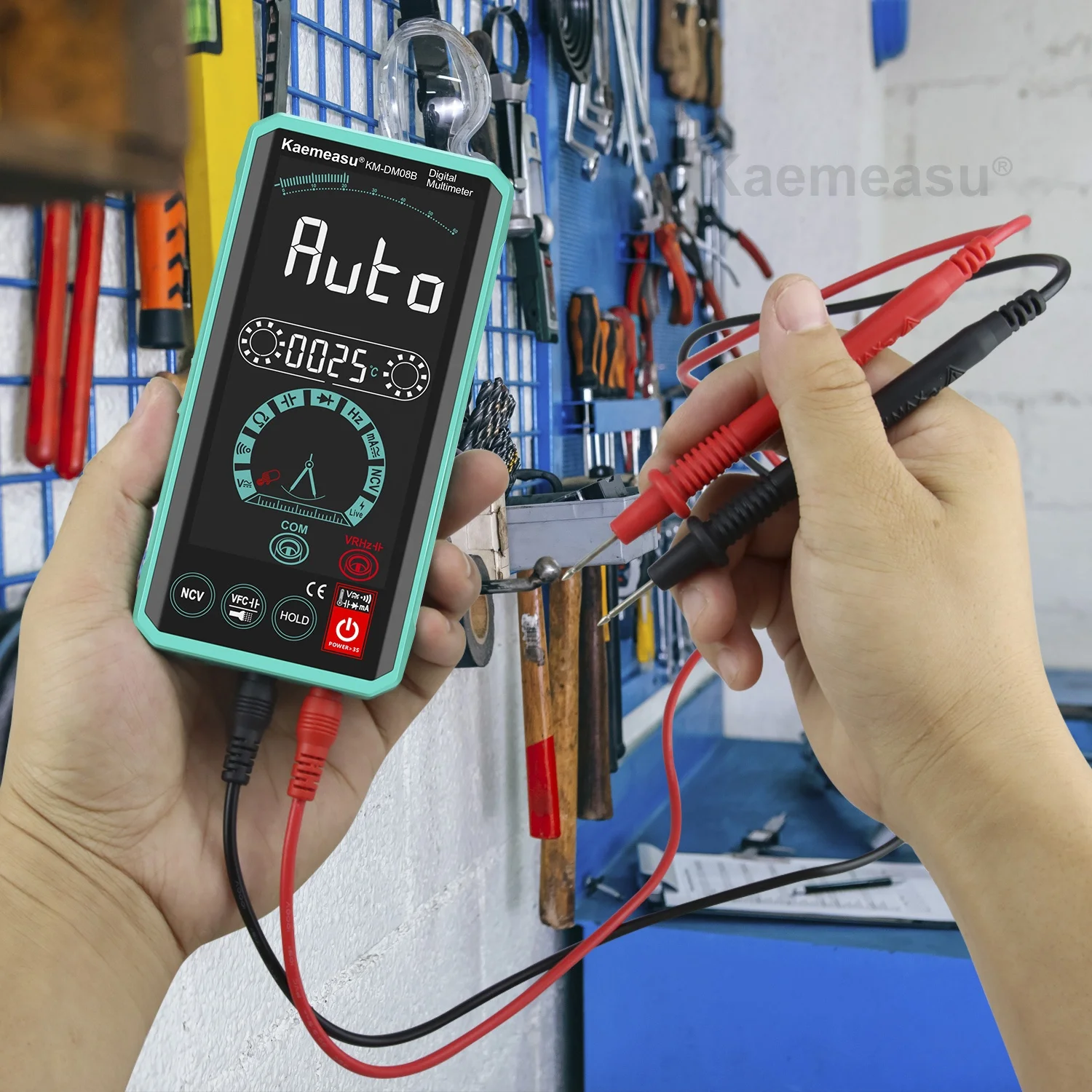 OEM Electrician Intelligent Voice ture rms multimeter ncv voltage detector automatic smart multimeter digital multimeters