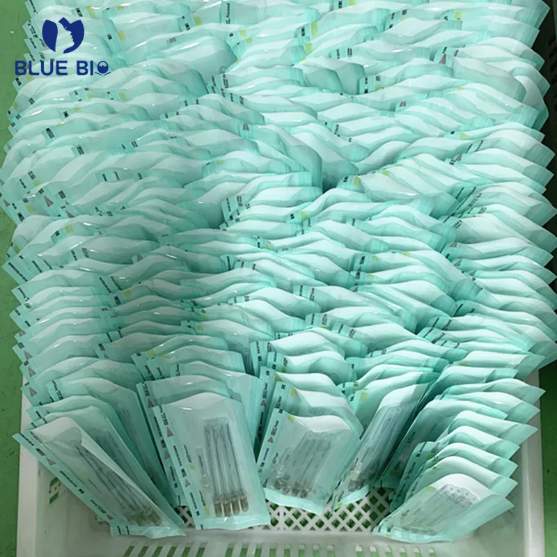 medical sutures hilos pdo 4d blunt needles 19g lift thread nose lift cartilage buttocks filling