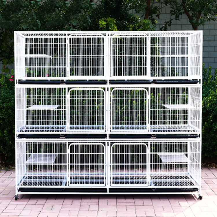 Good quality 3 layer cage rabbit cage