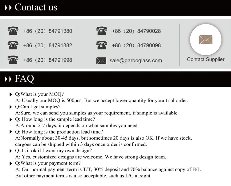 8.Contact us&FAQ