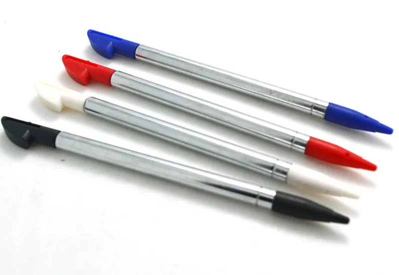 4 Colors Retractable Extendable Screen Touch Pen Stylus For Nintendo 3DS XL LL Game Accessories