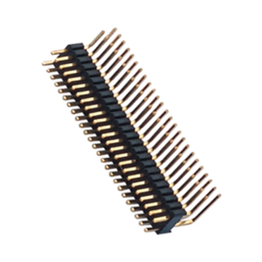 2.0mm Pitch Single Row Double Head Pin L13.6 Machine Round Pin Connector Pin Header
