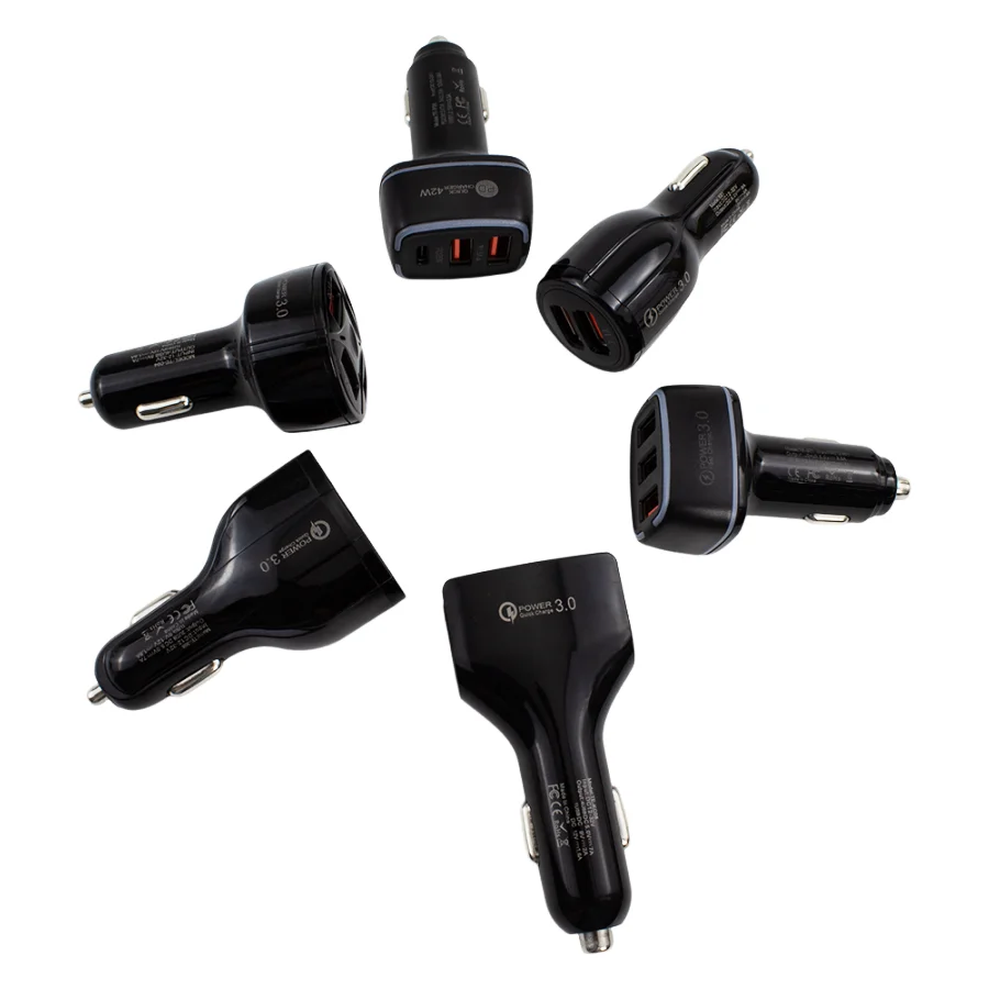 4 in 1 Car Charger Multiple Models To Choose From Electric Car Charger Fast Charging For Phone