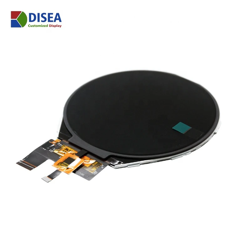 3.4 Inch 800x800 MIPI /39PIN Round Full viewing angle IPS TFT LCD display module
