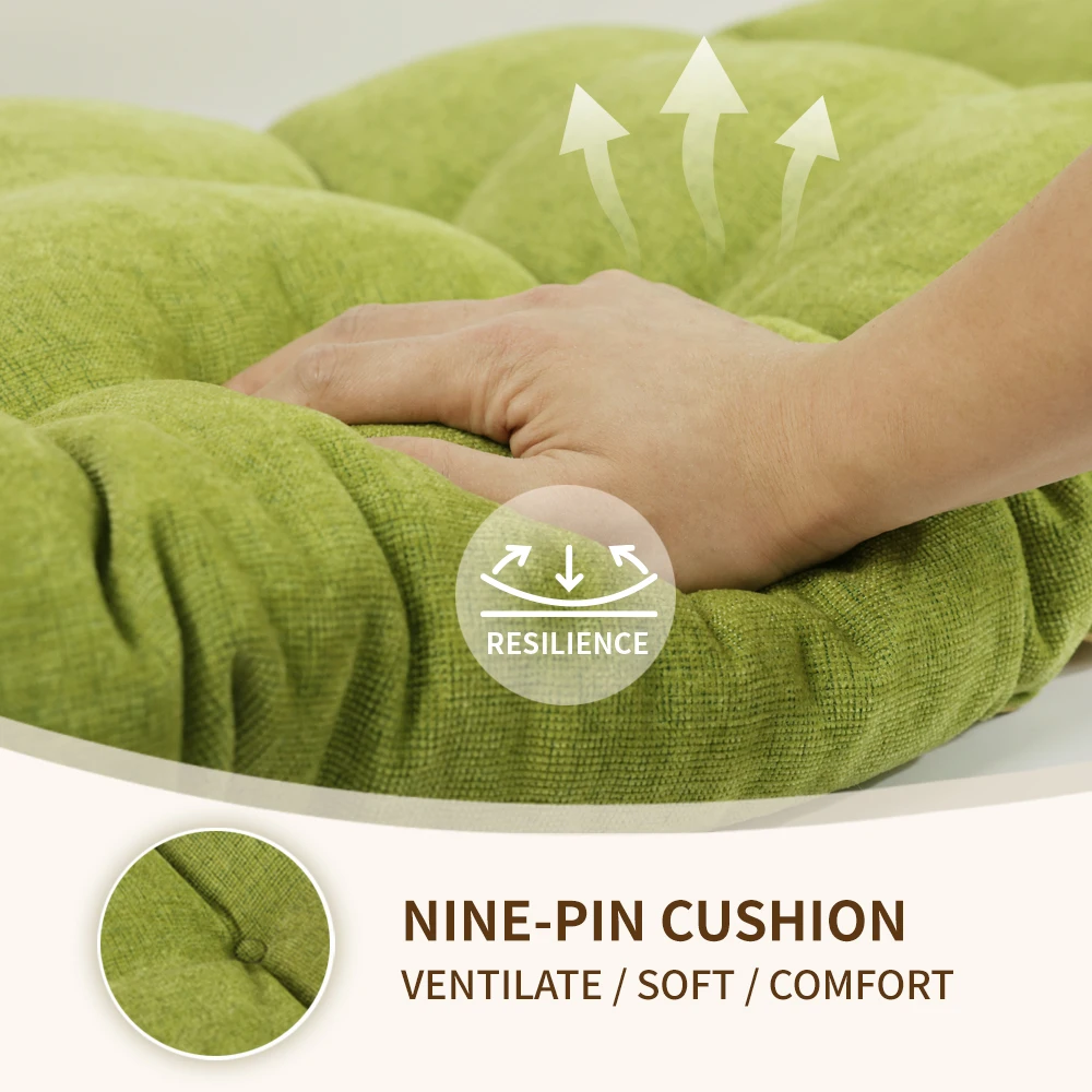 Custom Bench Cushions Non-Slip Tufted Swing Seat Cushions Piano Bench Sofa Cushions Indoor Outdoor Patio