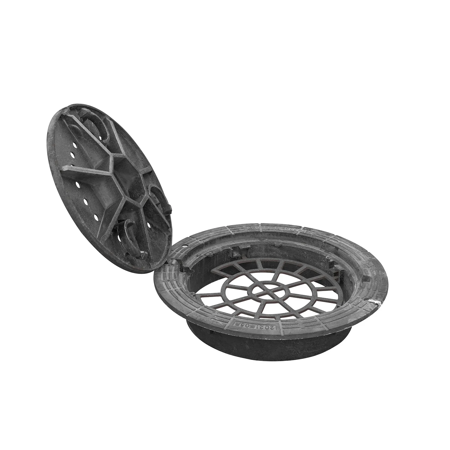 Spot supply of mold for concrete manhole cover, square plastic water meter box manhole cover, steel manhole cover