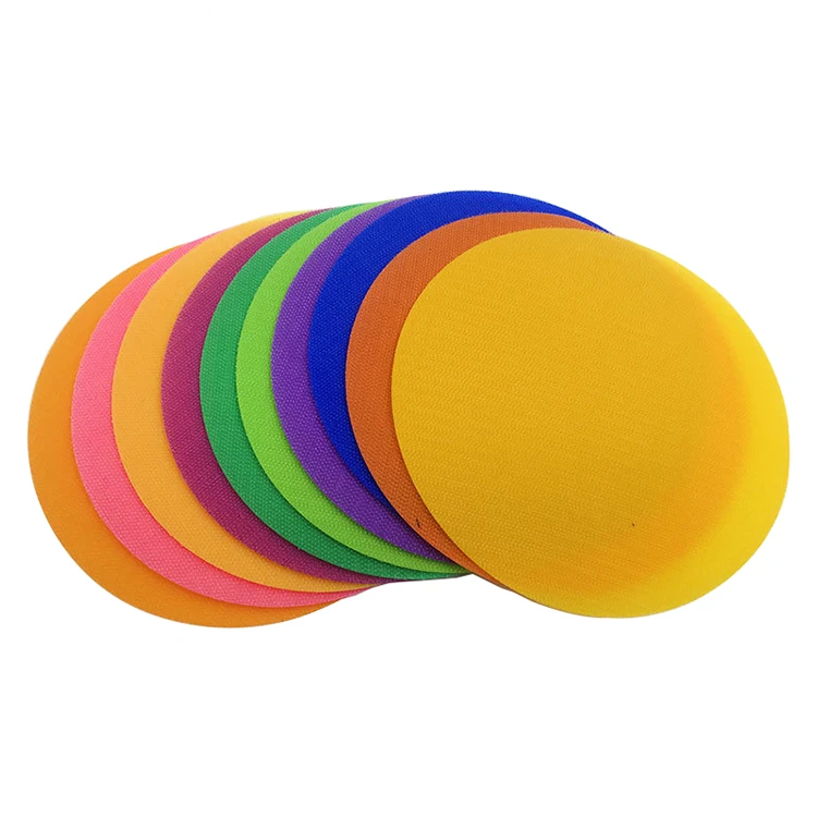 Spot Markers for Teachers and Educators  Circle Carpet Hook and Loop
