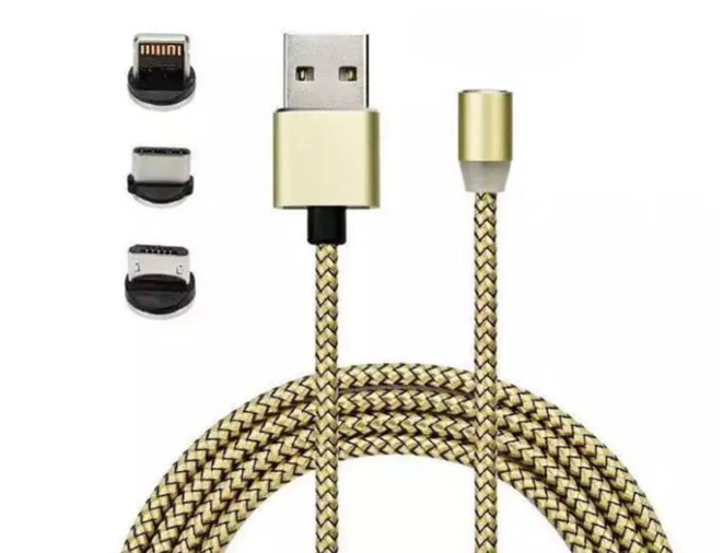 
nylon braided usb cable 3in1 magnetic cheap price usb data cable led light 3in1 nagnetic usb data cable for cell phone 